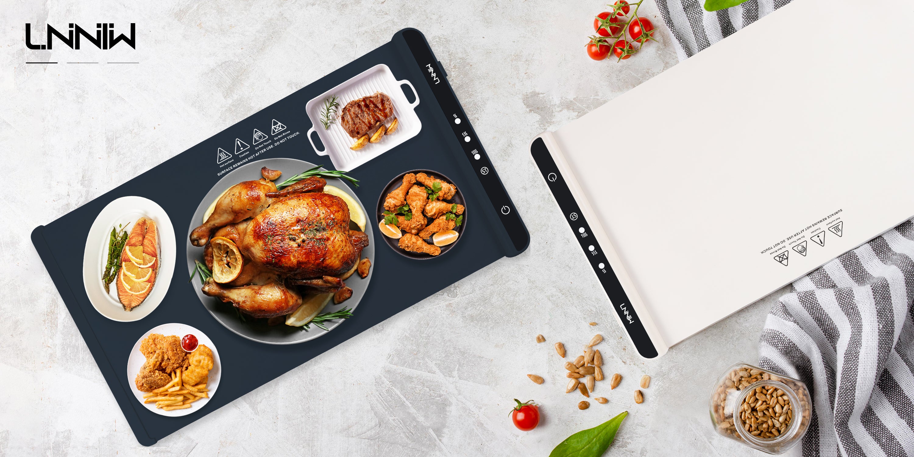 LNNIW warming mat for food
LNNIW electric food warming tray
LNNIW fast heating food mat
LNNIW portable food warming mat
LNNIW buffet food warmer tray
LNNIW food warming mat for parties
LNNIW home use warming tray
LNNIW timed function food warmer
LNNIW lightweight portable warming mat
LNNIW heating tray for buffets and meals